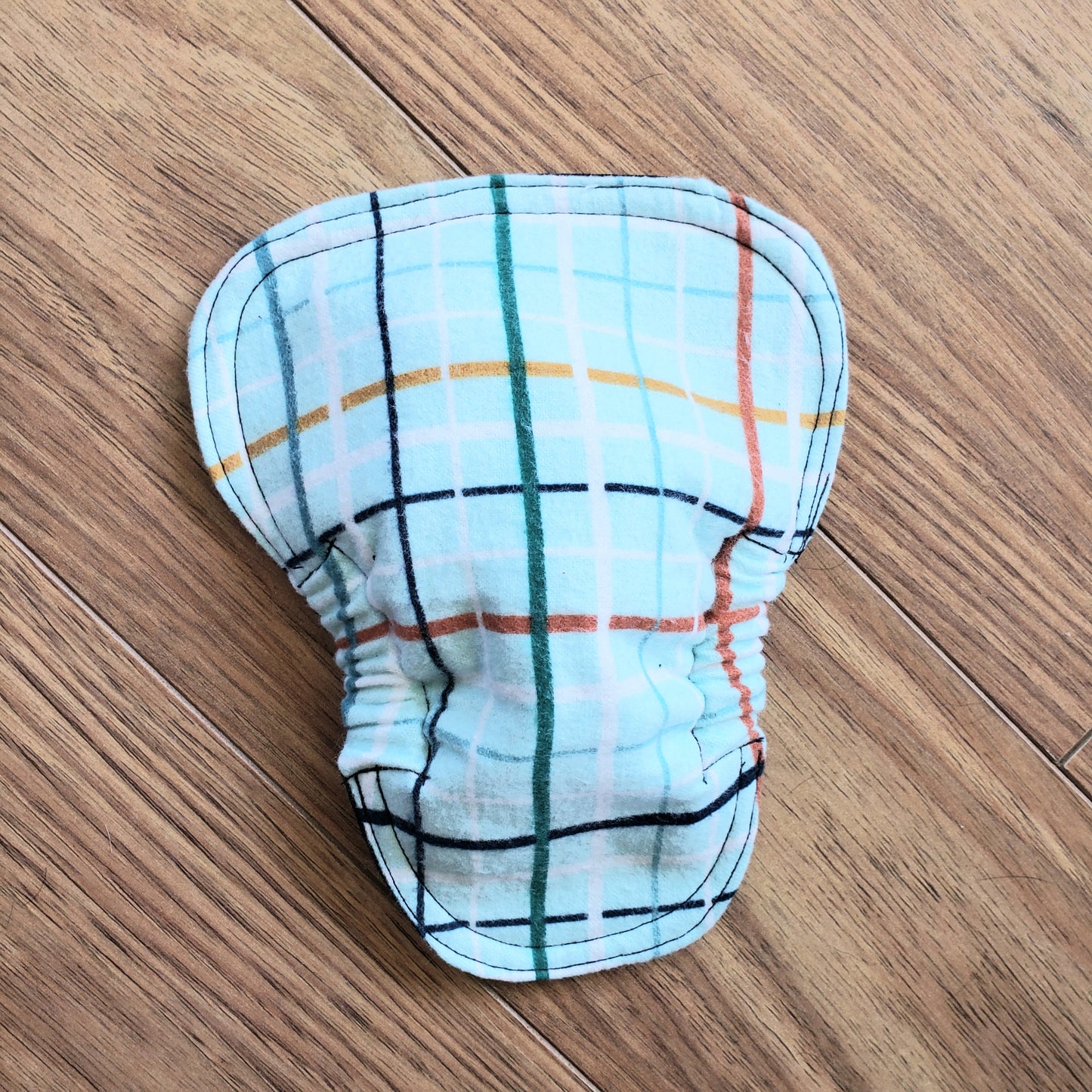 Mint Plaid  - Men's Mild Incontinence Shields