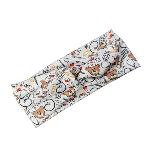 H008  Teddy Bear Nurse / Doctor Headband