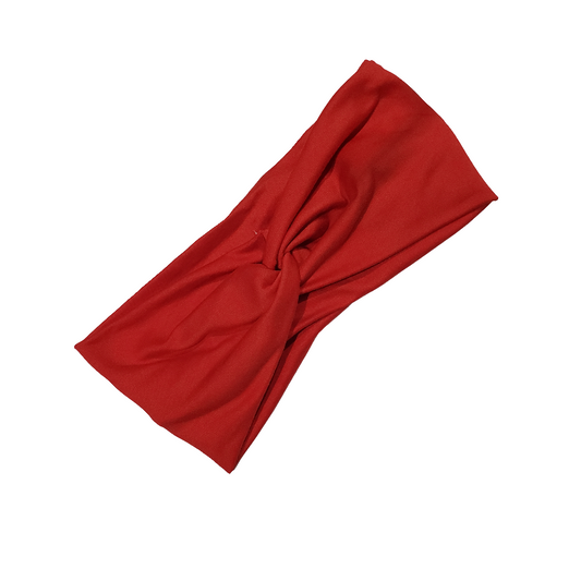 H192  RED"No Slip, Stay in Place" Headband