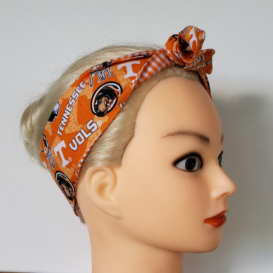 University of Tennessee Vols Tie Headband