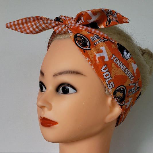 University of Tennessee Vols Tie Headband